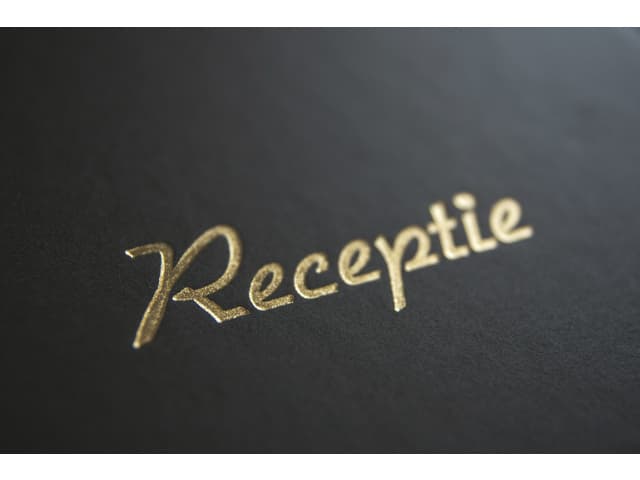 Receptiealbum Kangaro 26x21cm vakverdeling zwart 3