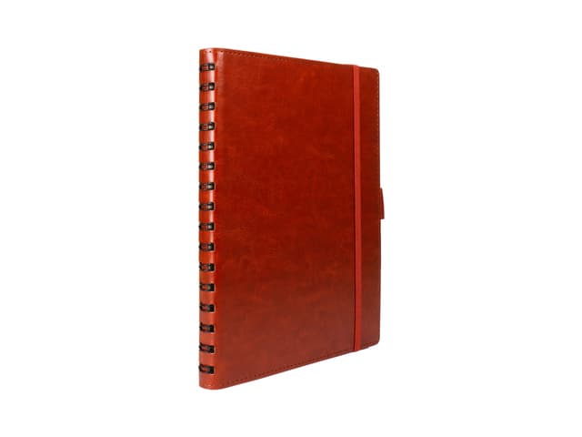 Notitieboek Multo Hannibal A5 cognac kunstleder 5