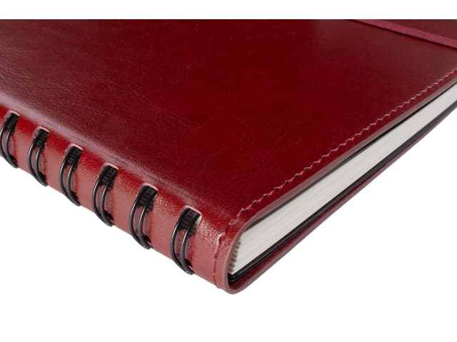 Notitieboek Multo Hannibal A5 bordeaux kunstleder 4