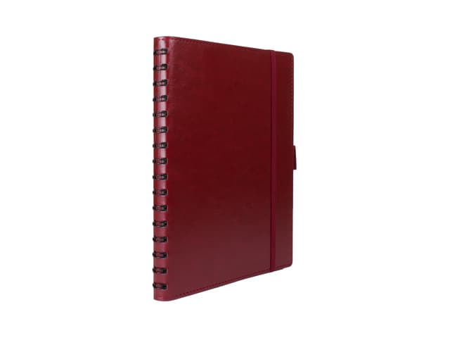 Notitieboek Multo Hannibal A5 bordeaux kunstleder 5