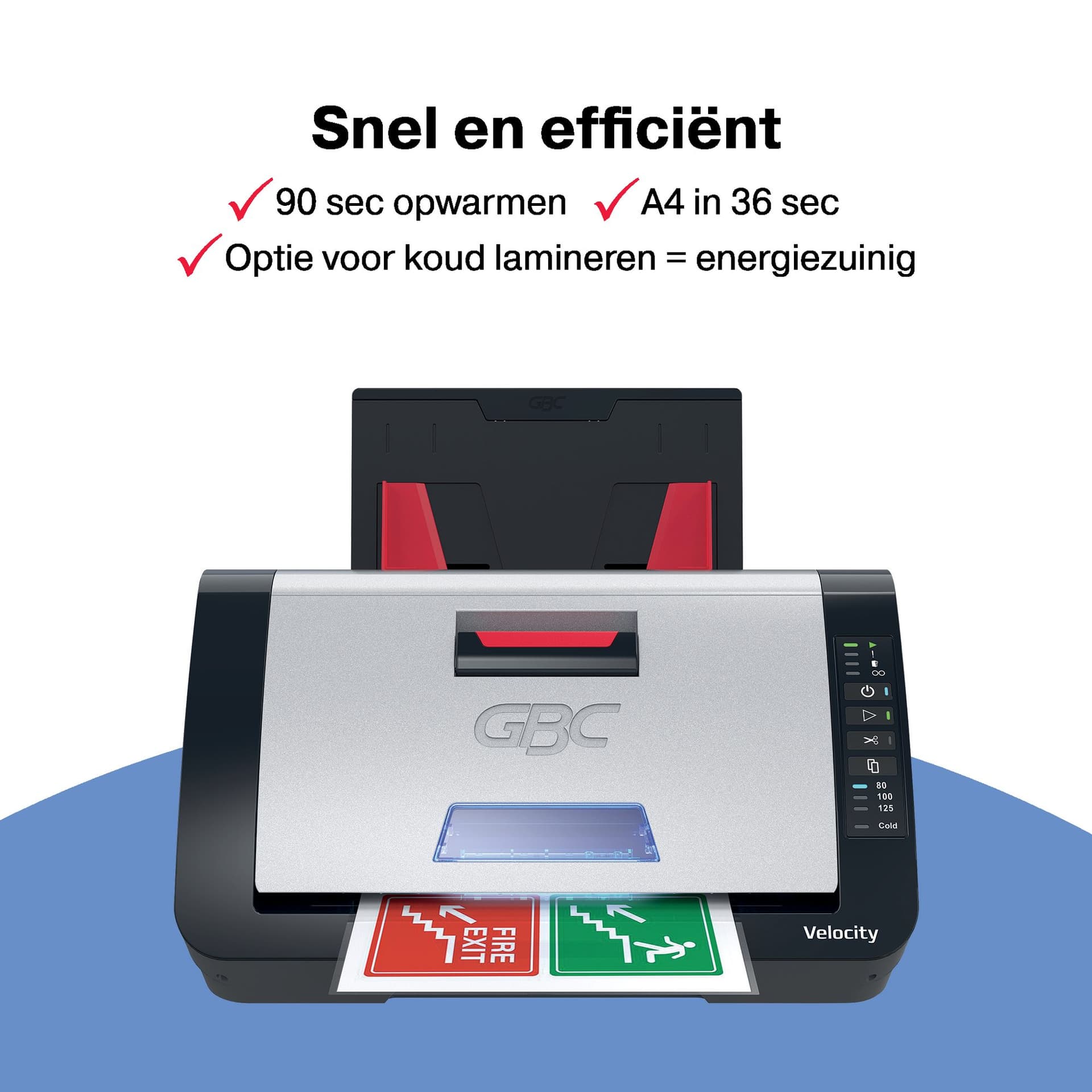 Automatische lamineermachine GBC Velocity A4 4