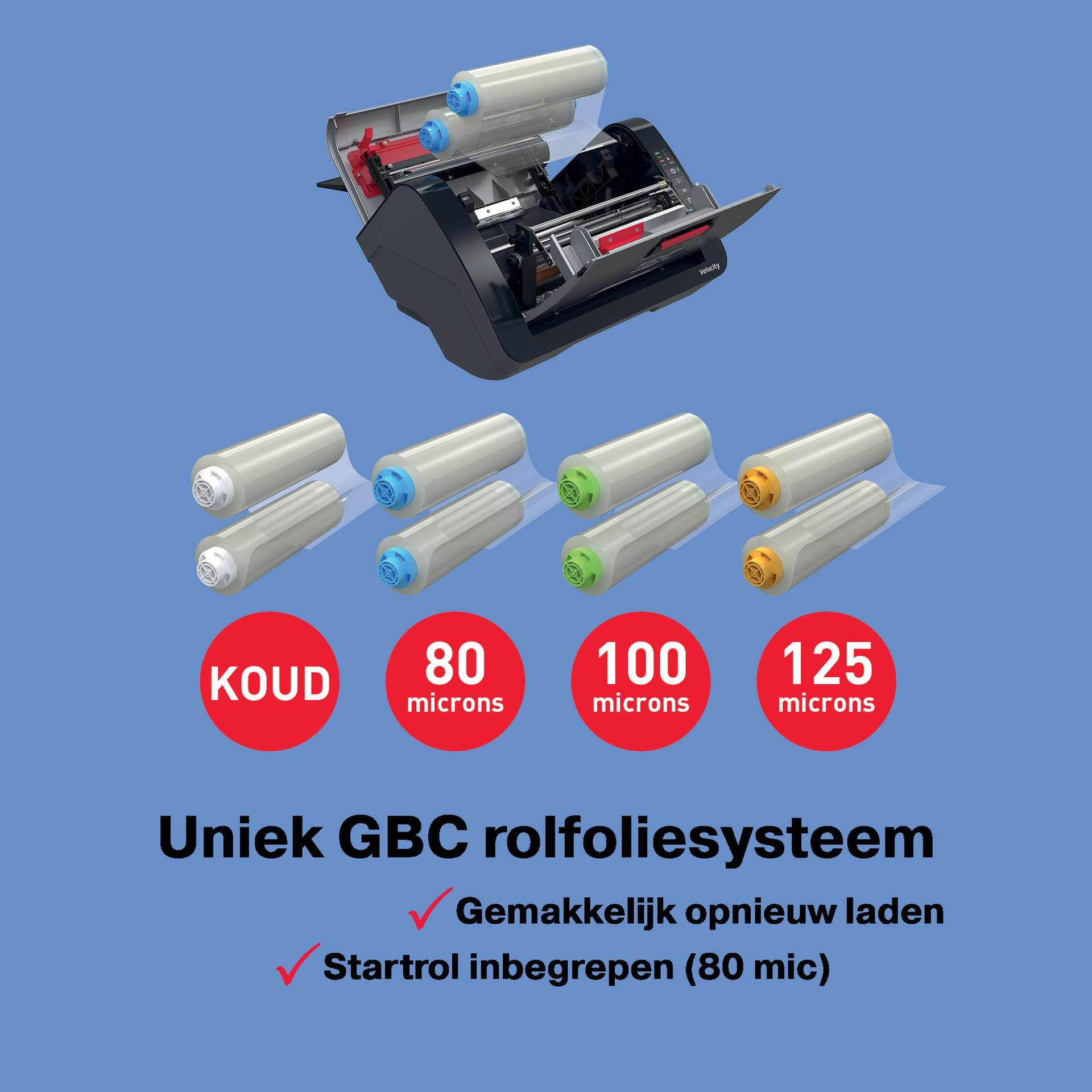 Automatische lamineermachine GBC Velocity A4 7