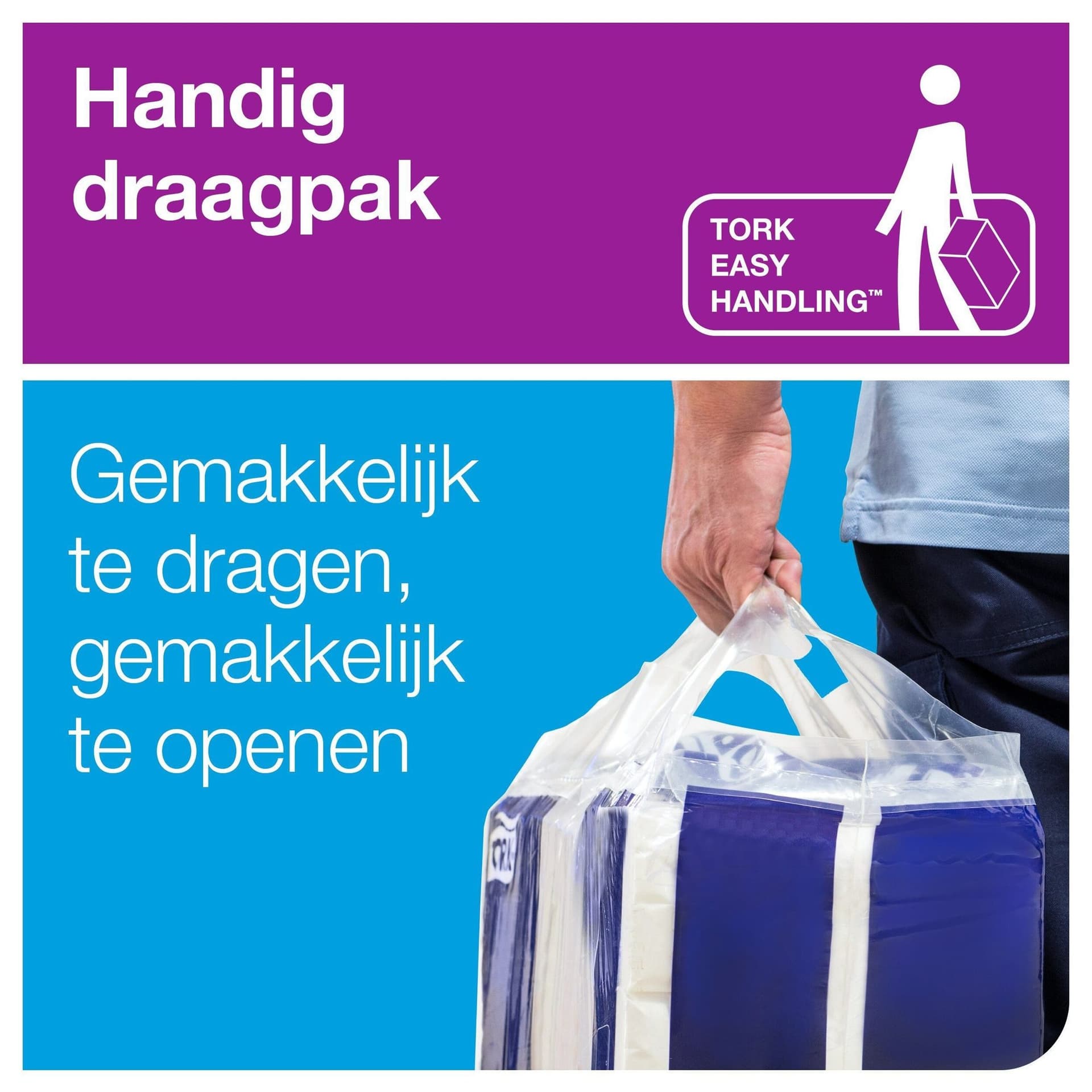 Toiletpapier Tork T4 Premium 3-laags 56x155 vel wit 110319 4