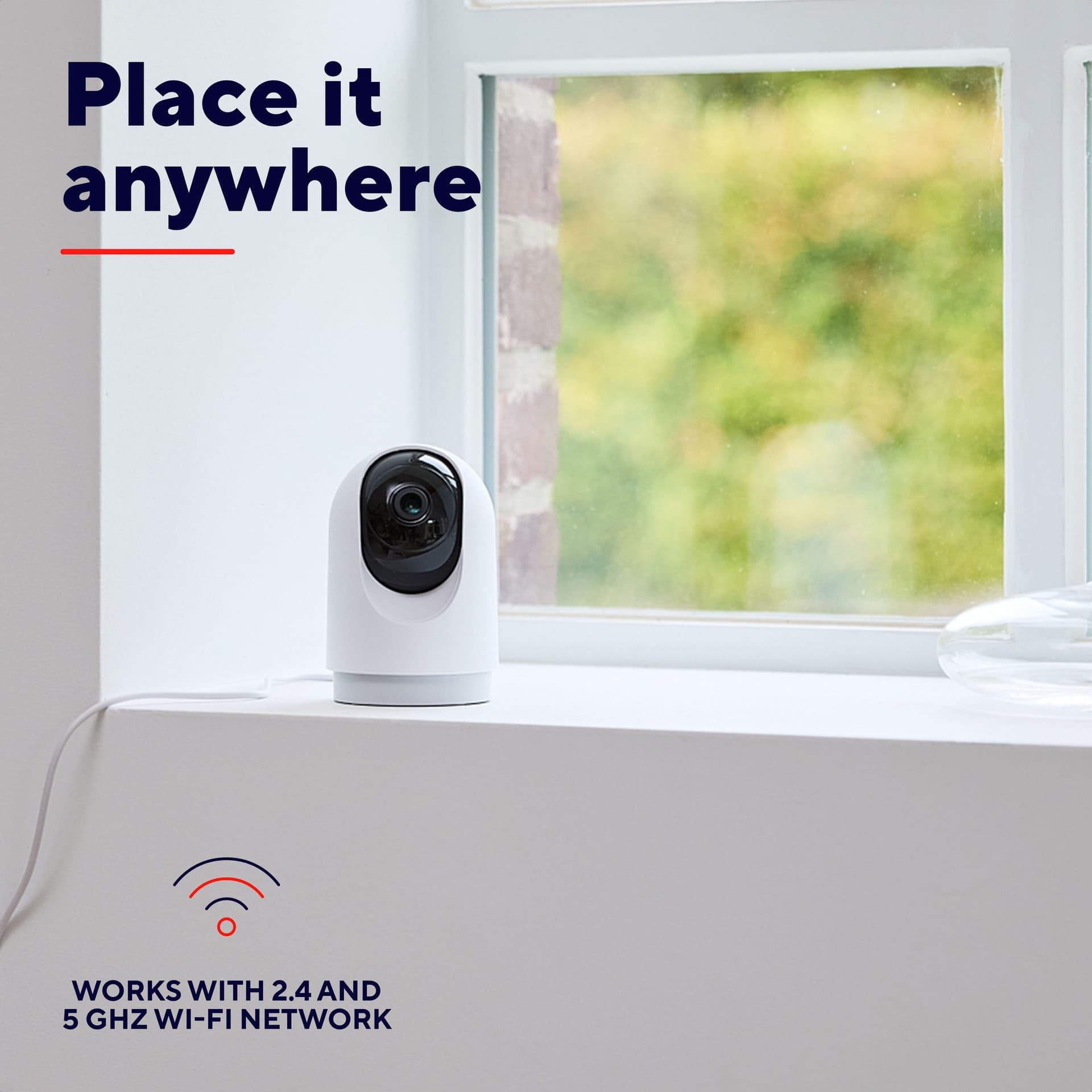 Beveiligingscamera Trust IPCAM-2700 binnenshuis Wi-Fi wit 7
