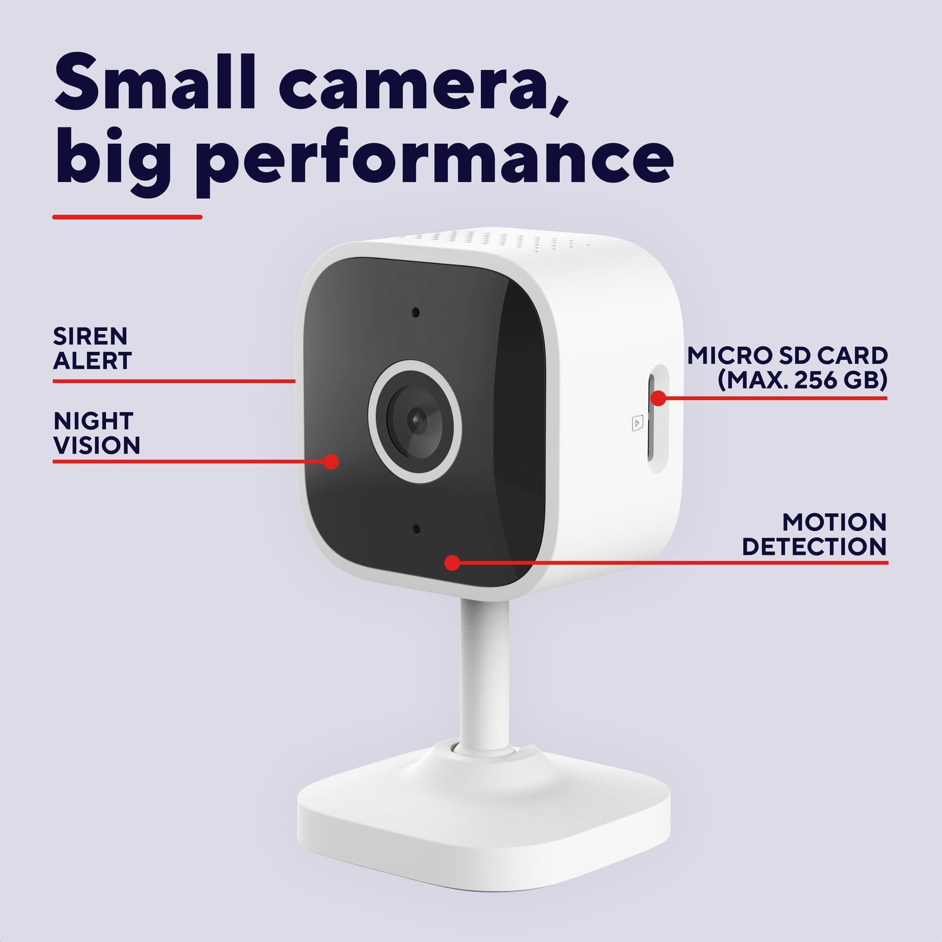 Beveiligingscamera Trust IPCAM-2900 binnenshuis Wi-Fi wit 3