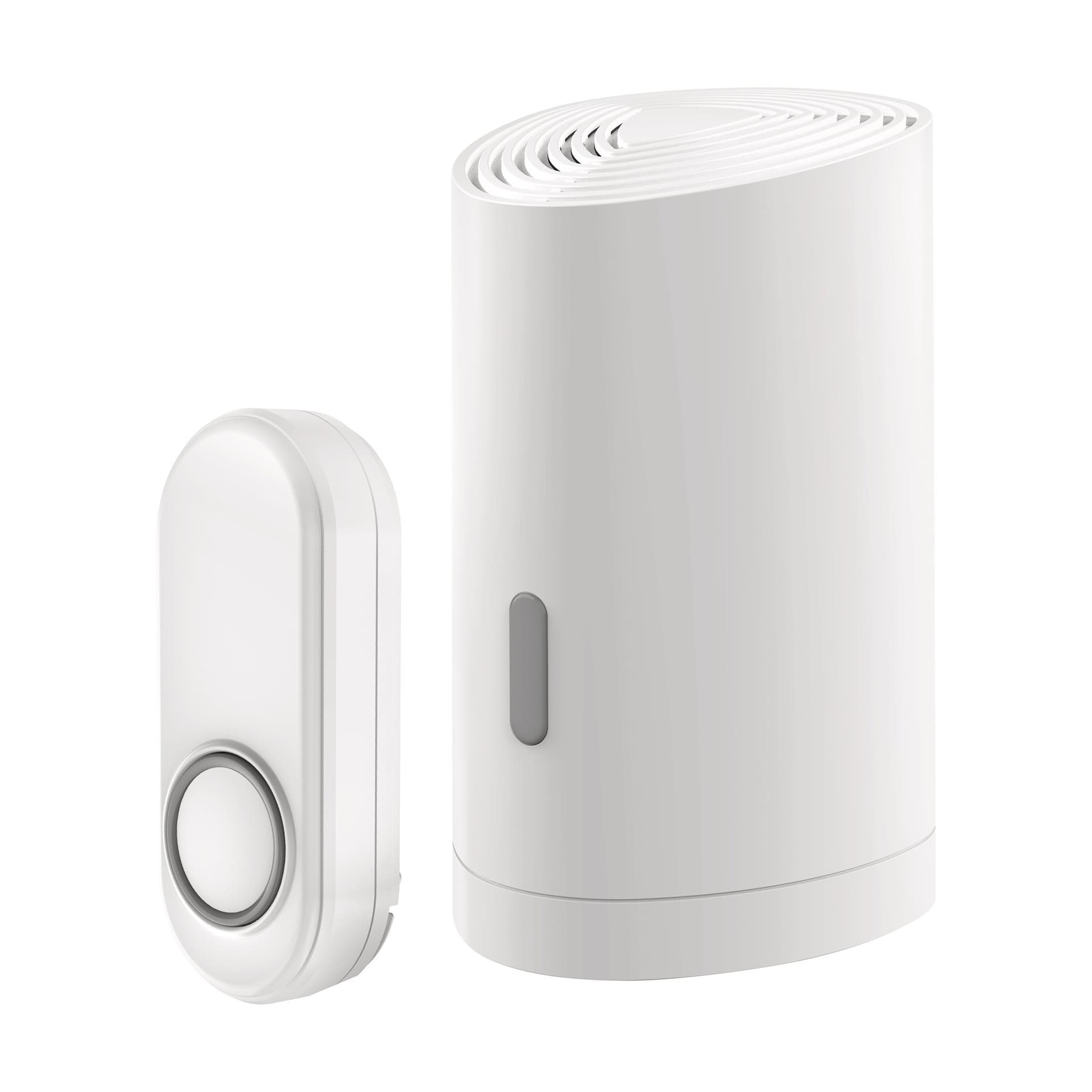 Draadloze deurbelset KlikAanKlikUit ACDB-9000AC wit 3