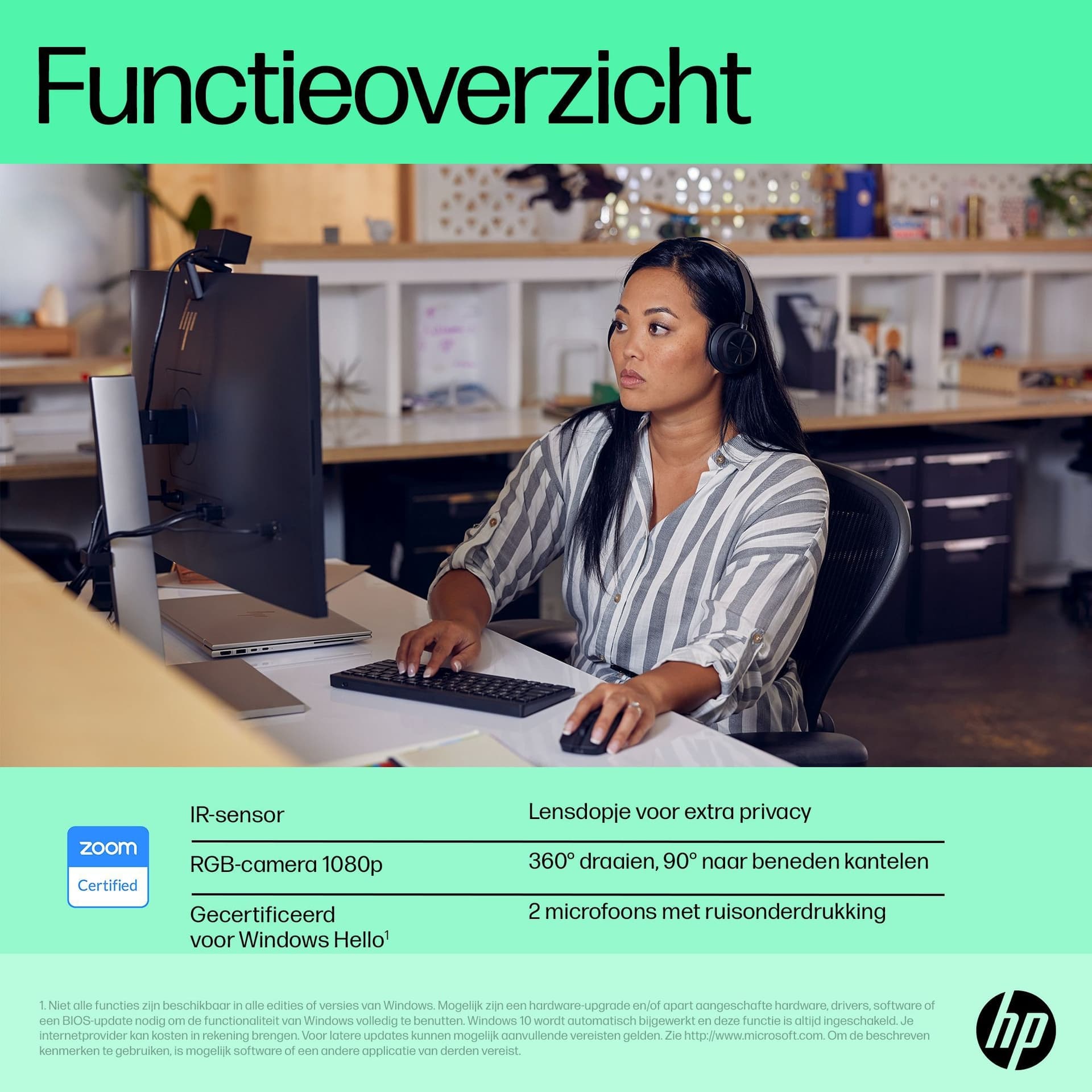 Webcam HP 625 FHD EURO 7