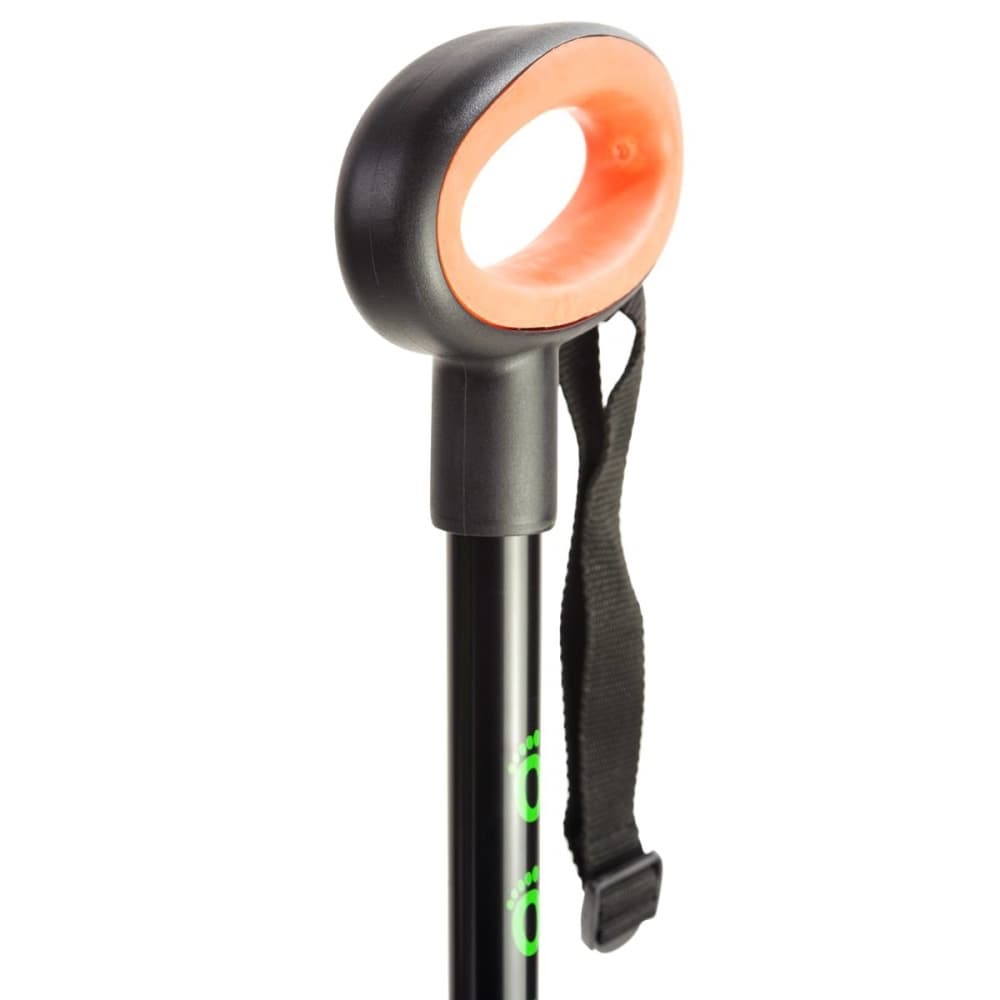 Wandelstok Flexyfoot ovalen handvat zwart 3