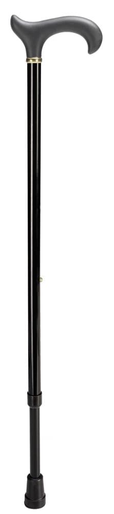 Wandelstok Able2 soft derby handvat zwart