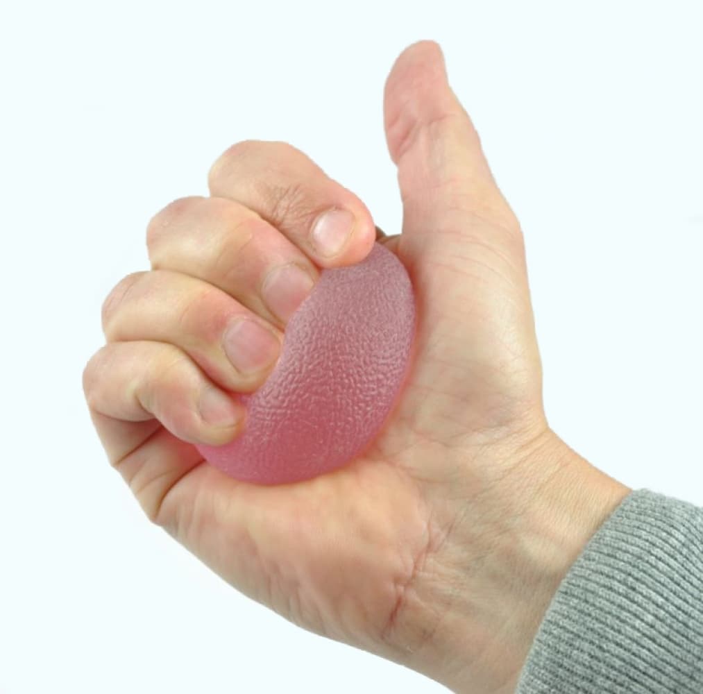 Handtrainer gelbal Able2 Extra Soft roze 2