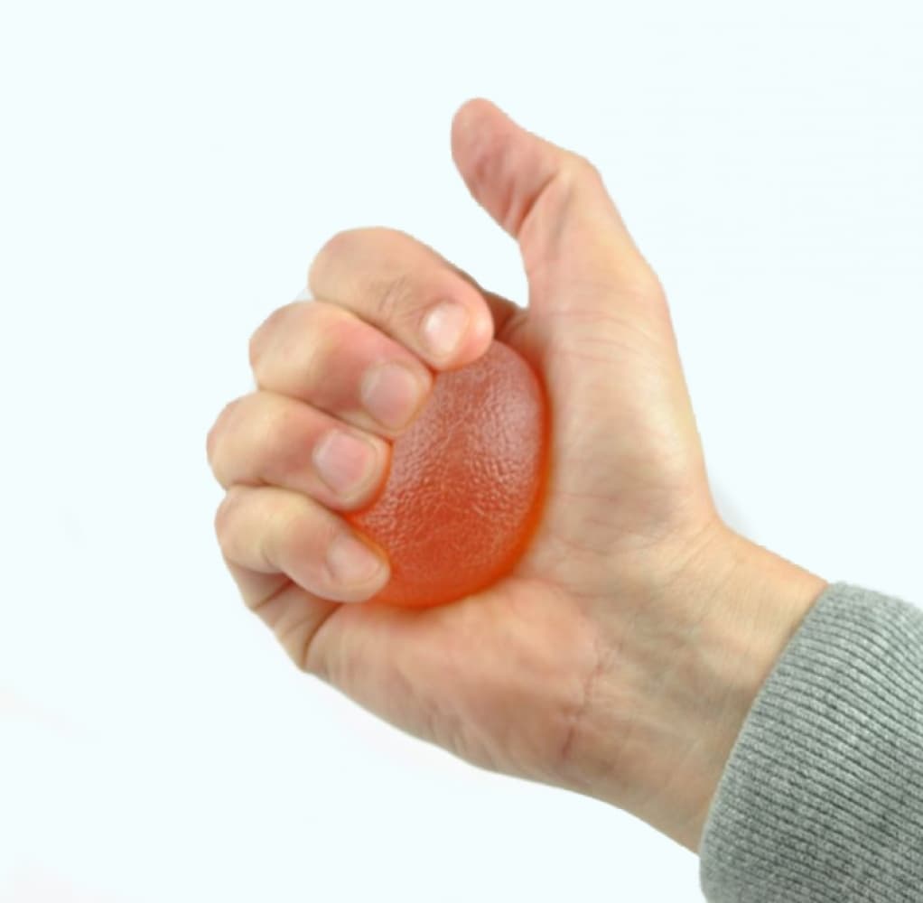 Handtrainer gelbal Able2 Sterk oranje 2