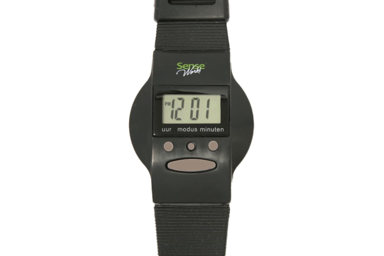 Horloge Senseworks 12/24 zwart 2