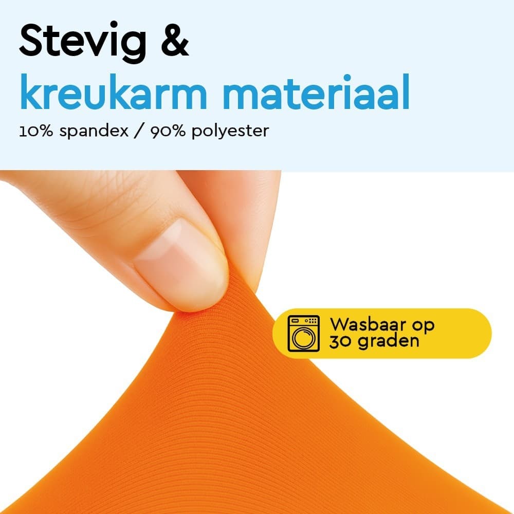 Tafelrok BRASQ voor statafel 80cm oranje 6