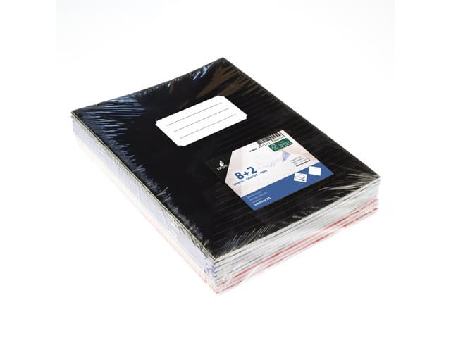 Schrift Kangaro A5 lijn 80 pagina's 60gr assorti pak à 10 stuks 2