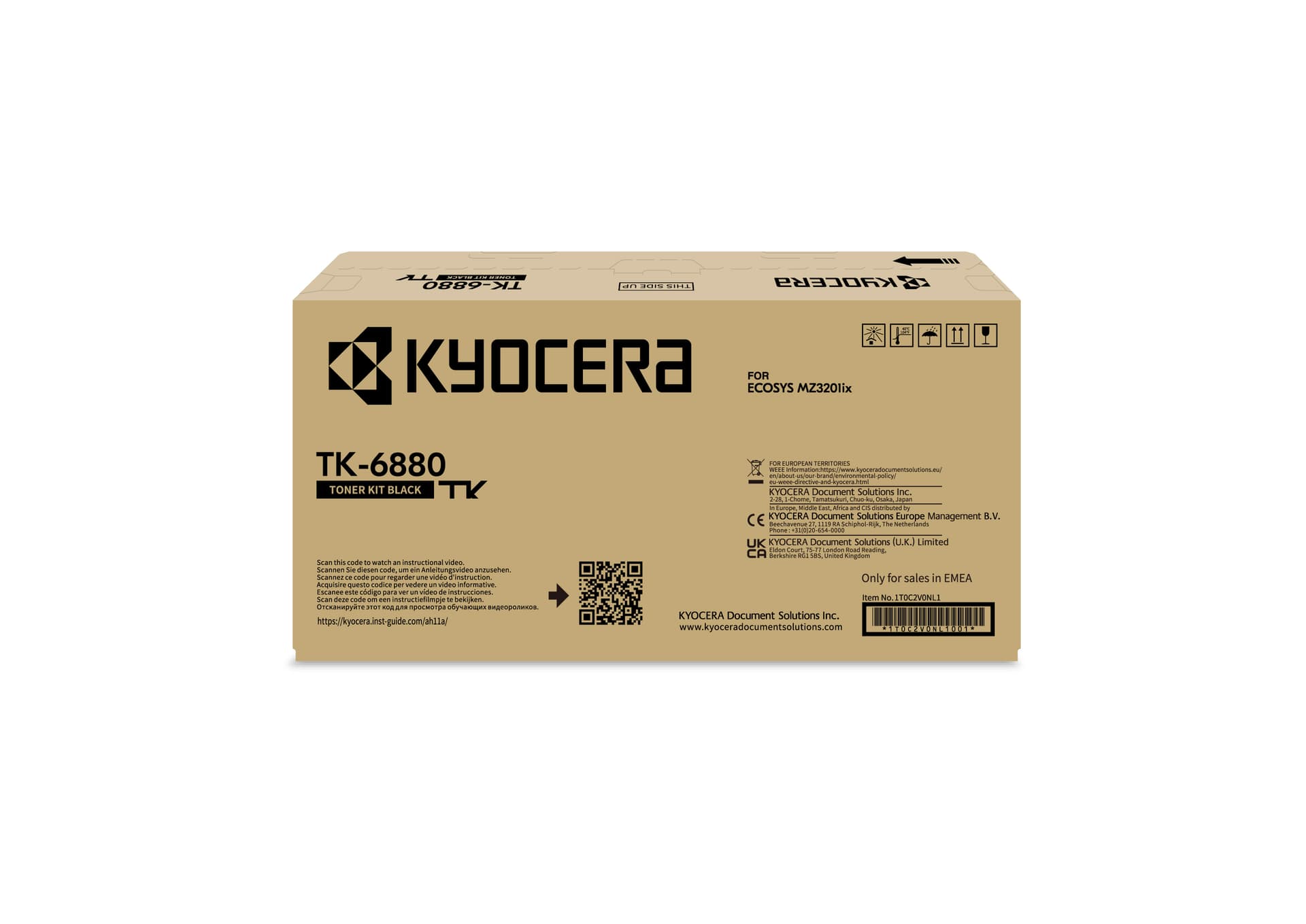 Toner Kyocera TK-6880K zwart