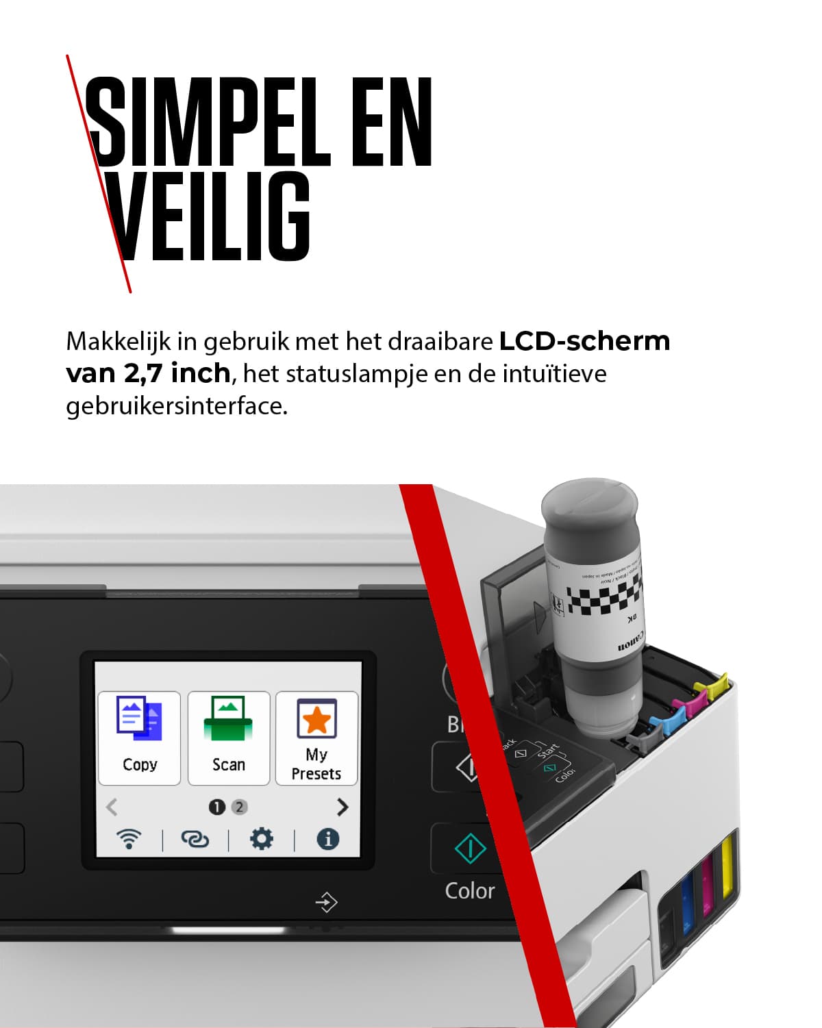 Multifunctional inktjet printer Canon MAXIFY GX2051 2