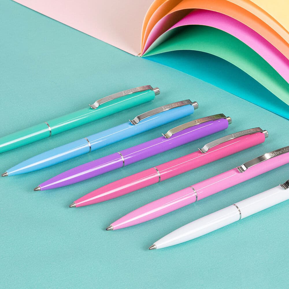 Balpen Schneider K15 medium pastel assorti 4