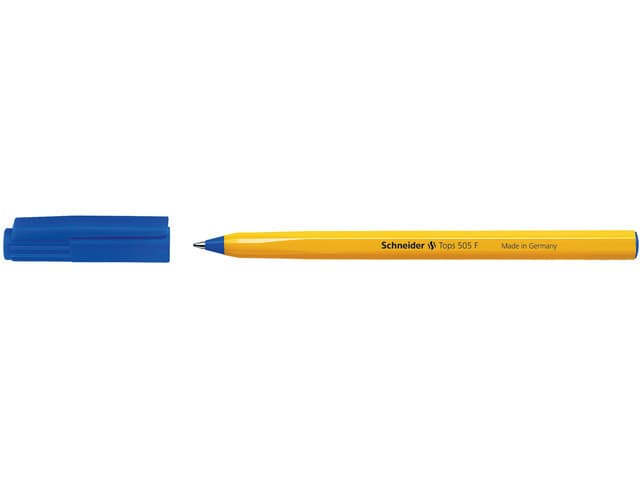 Balpen Schneider Tops 505 fijn blauw