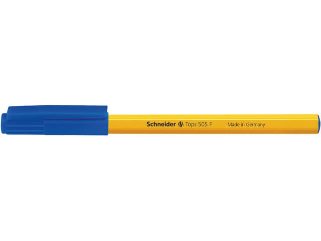 Balpen Schneider Tops 505 fijn blauw 2