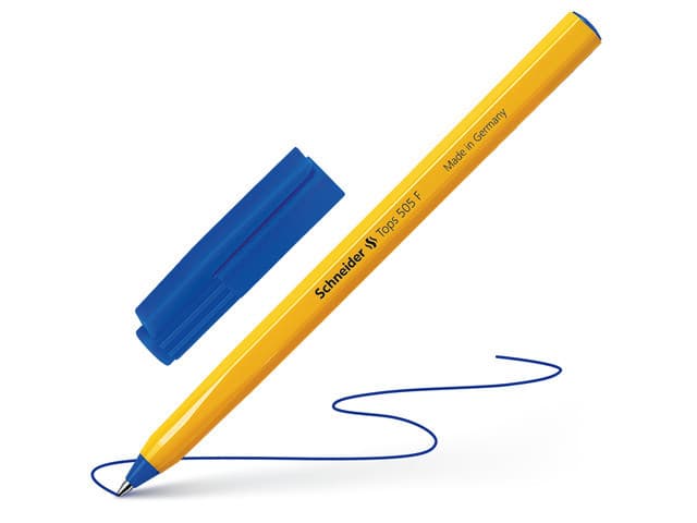 Balpen Schneider Tops 505 fijn blauw 3