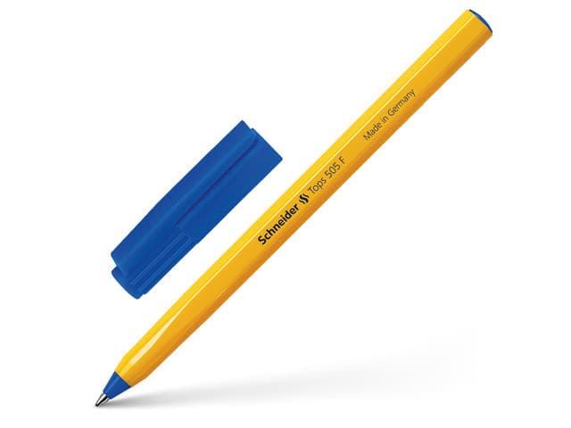 Balpen Schneider Tops 505 fijn blauw 4