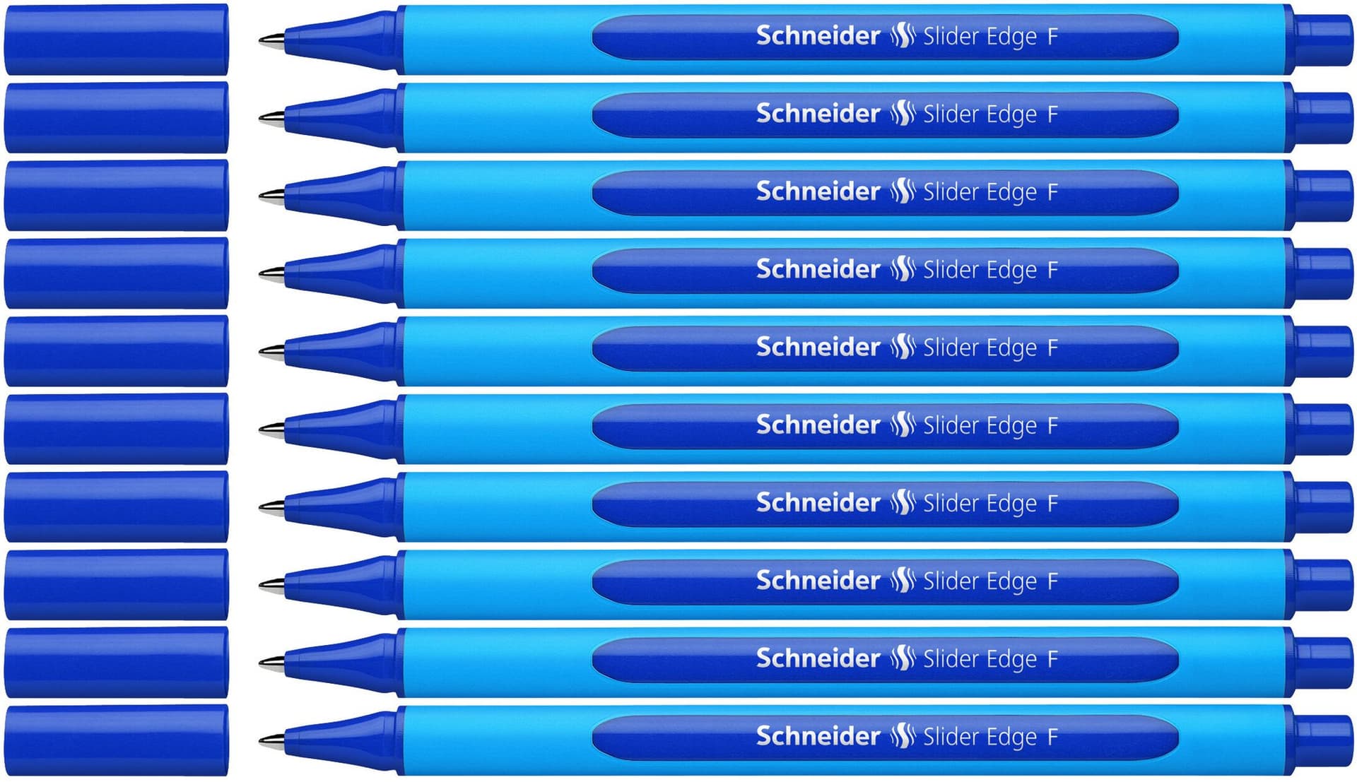 Balpen Schneider Slider Edge fijn blauw 6