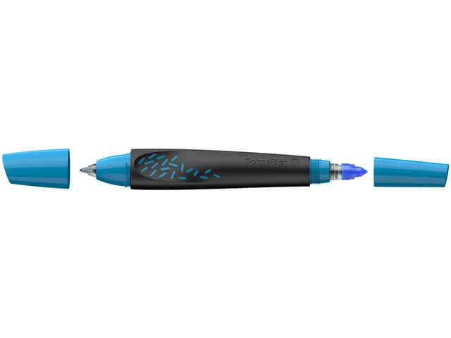 Rollerpen Schneider Breeze medium zwart/blauw 3