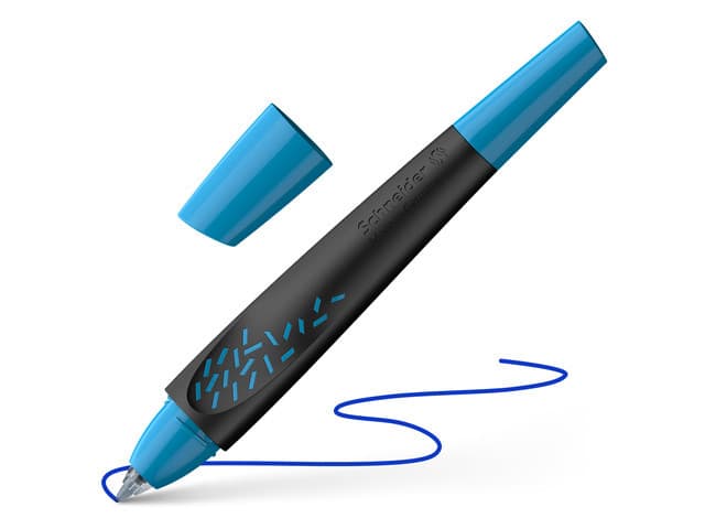 Rollerpen Schneider Breeze medium zwart/blauw 4
