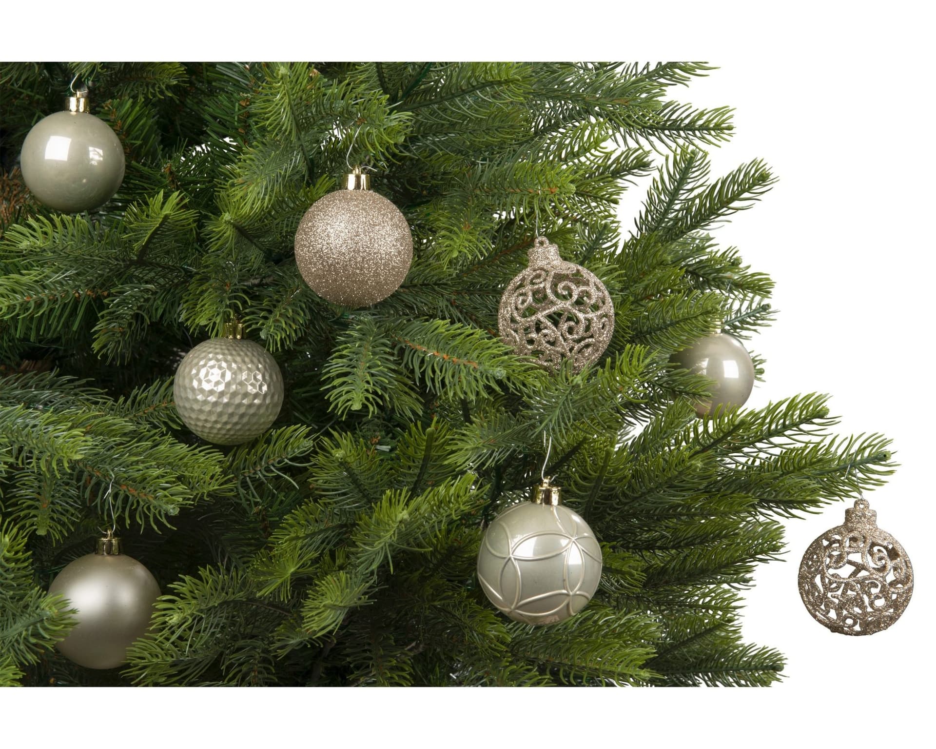 Kerstballenmix Decoris Parelmoer koker à 37 stuks 3
