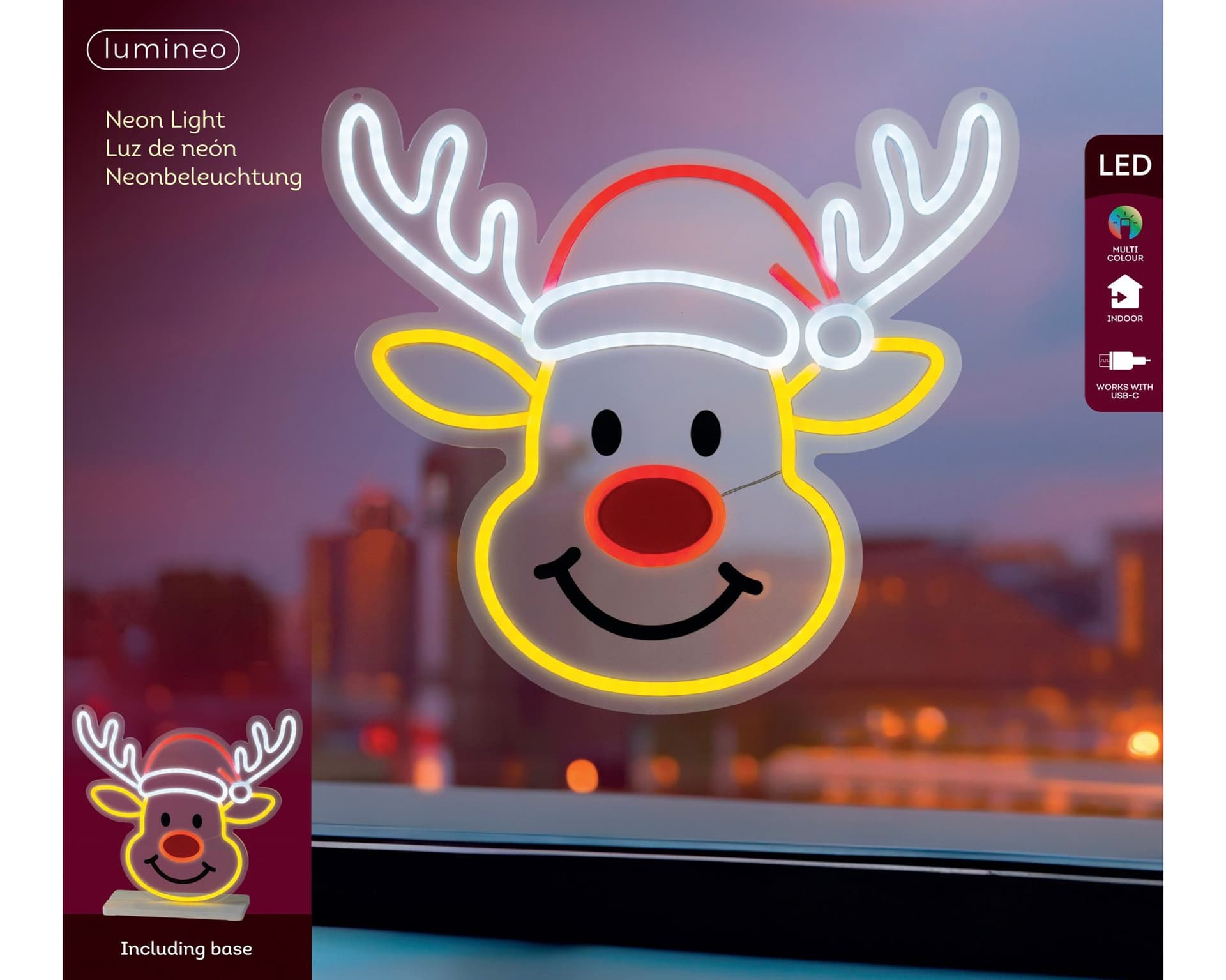 Ledbord Lumineo indoor USB Neon LED hert