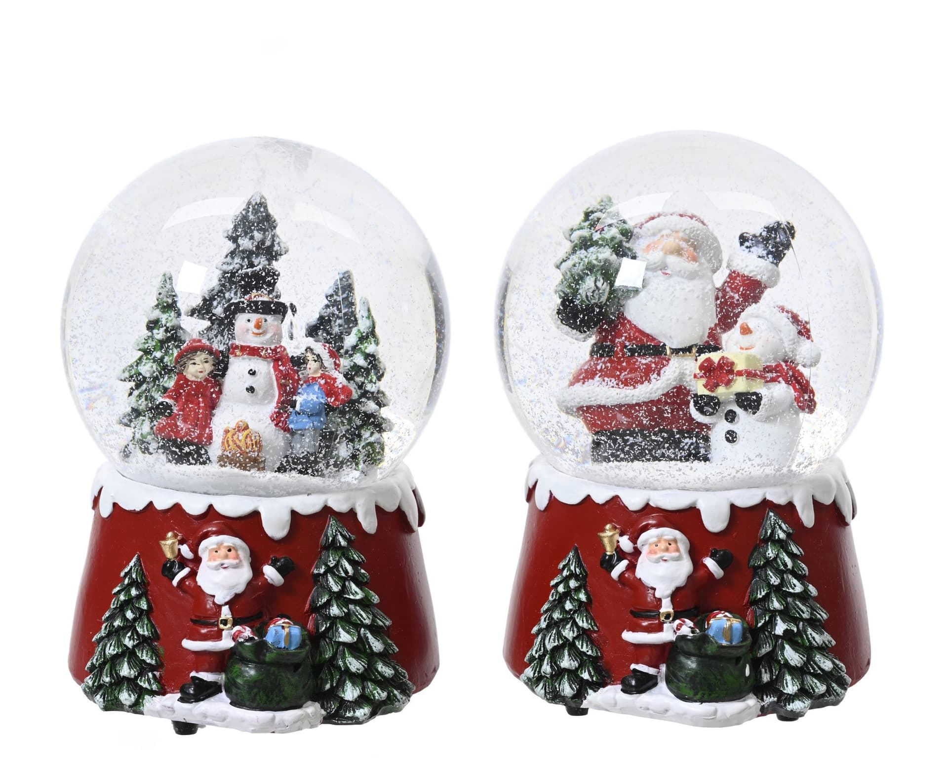 Muziekdoos Decoris kerstthema assorti