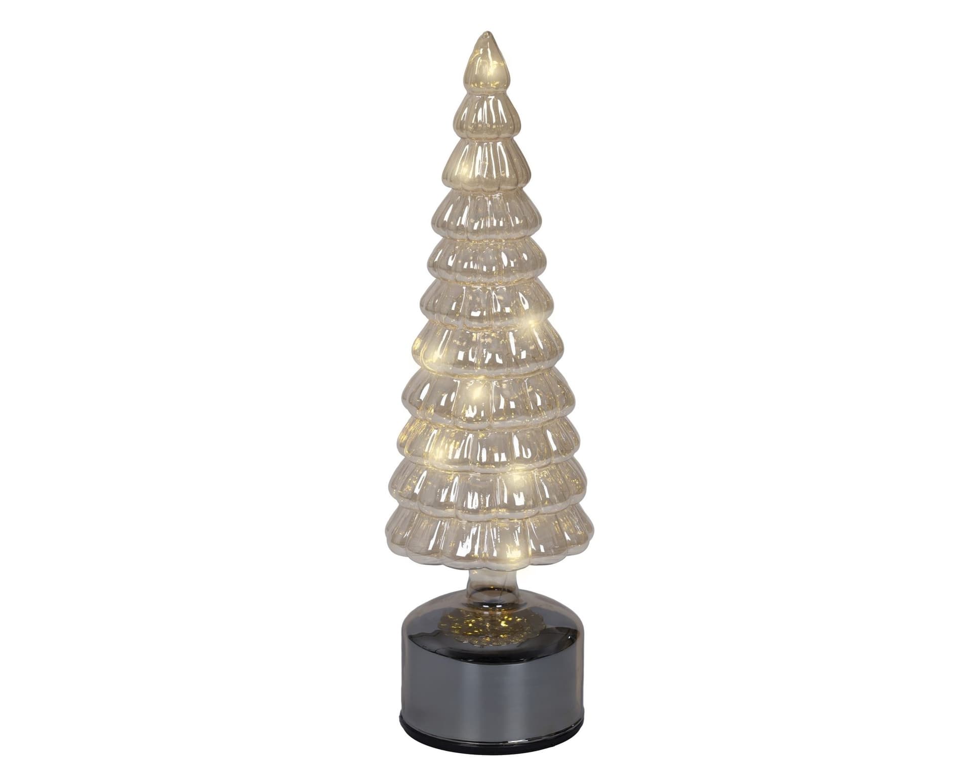 Kerstboom LED Lumineo glas flashing effect  34cm