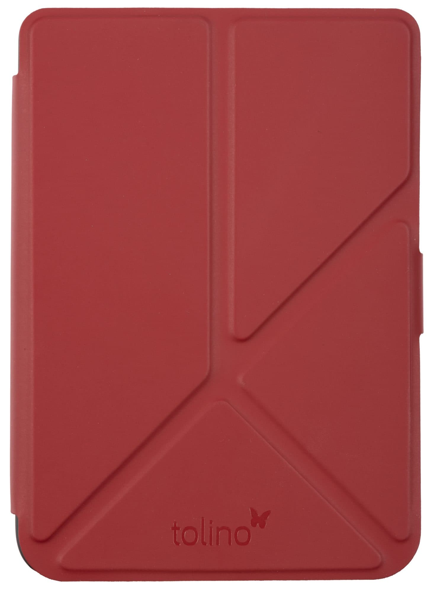 E-reader beschermhoes Tolino Shine Origami rood