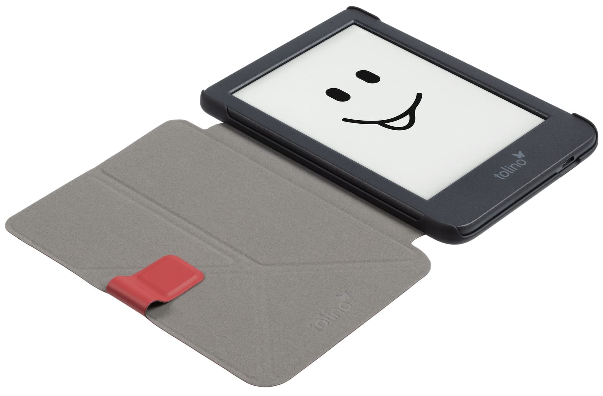 E-reader beschermhoes Tolino Shine Origami rood 5