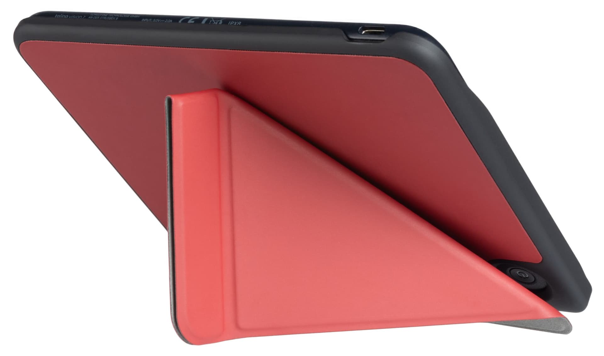 E-reader beschermhoes Tolino Vision 7 Origami rood 6