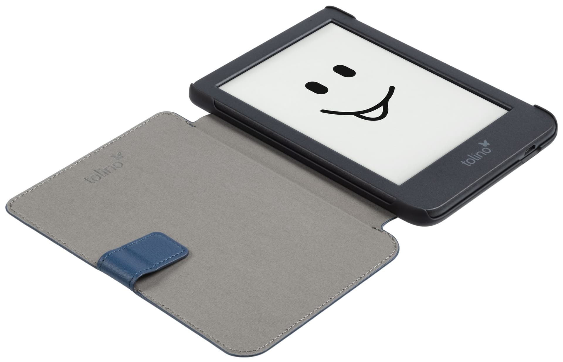 E-reader beschermhoes Tolino Shine slimfit ess. blauw 3