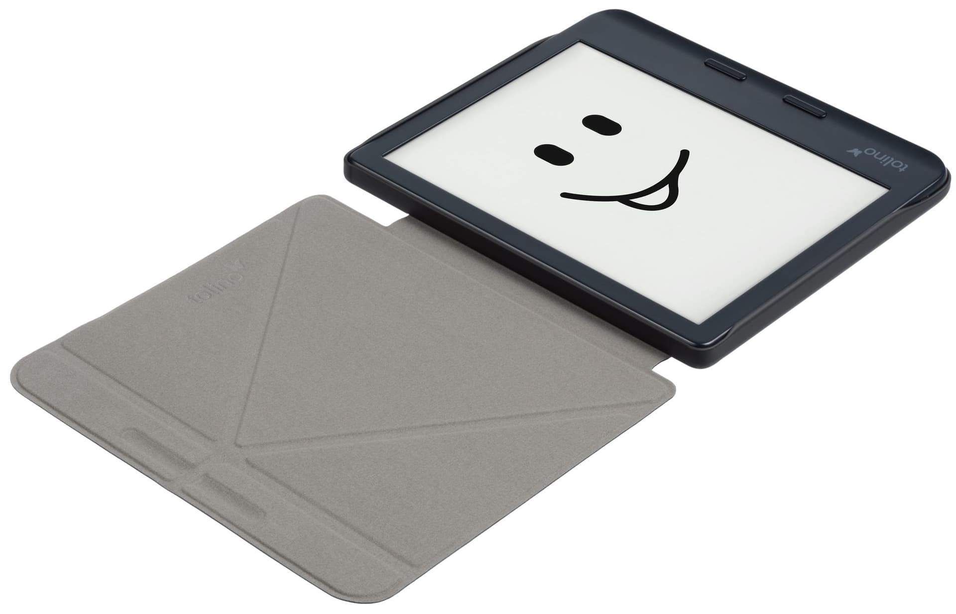 E-reader beschermhoes Tolino Vision 7 Origami blauw 5