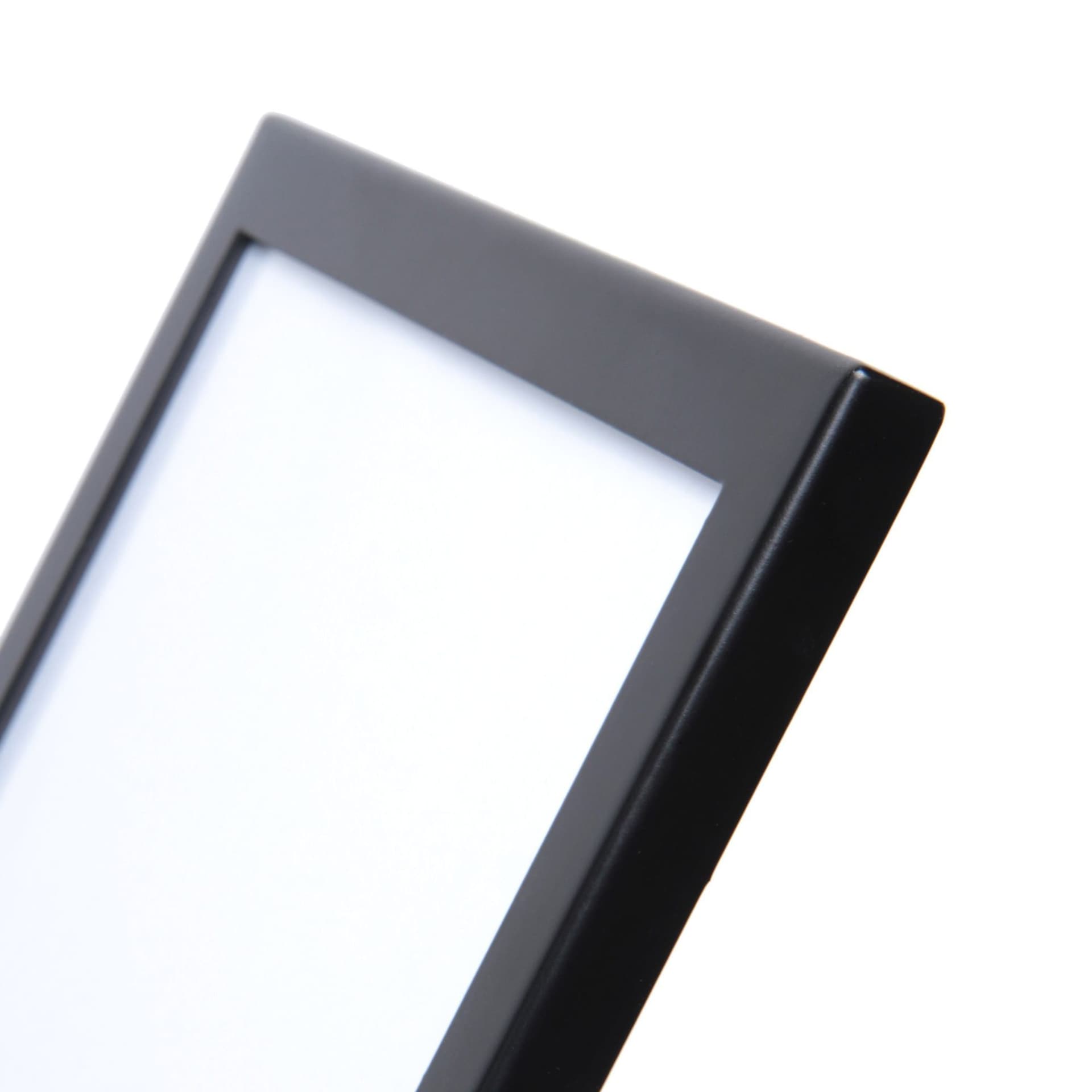 Menustandaard Office magnetisch acryl vak A4 zwart 2