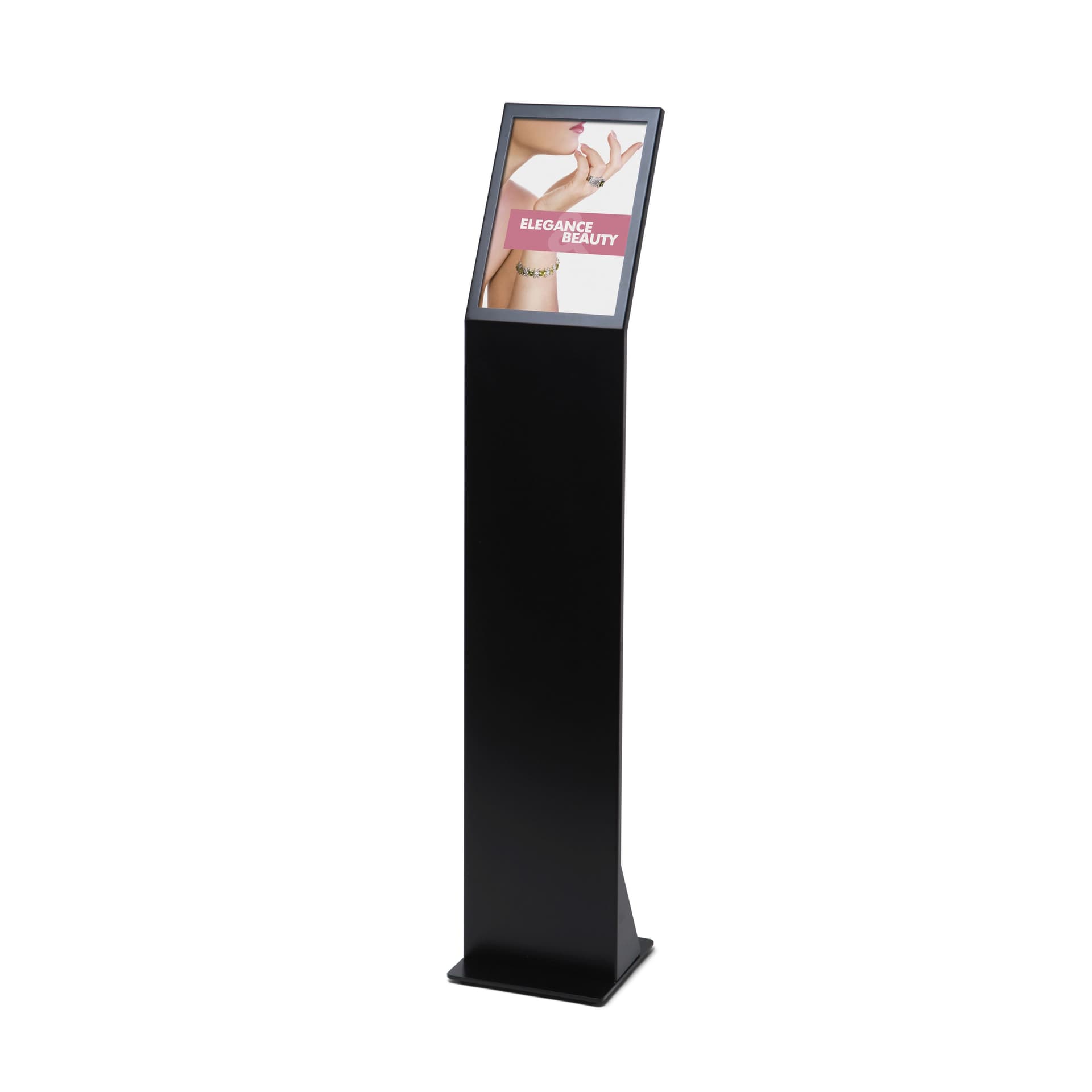 Menustandaard Office magnetisch acryl vak A4 zwart 5