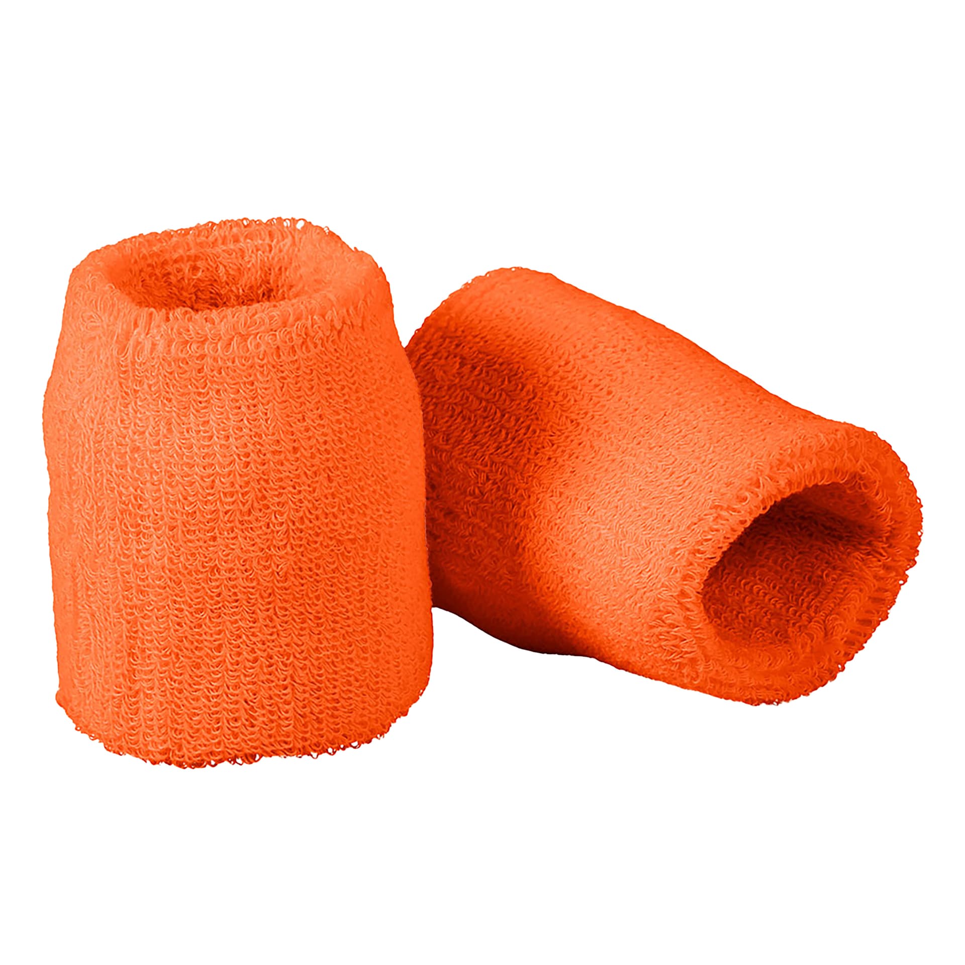 Polsband neon oranje (2st) 2