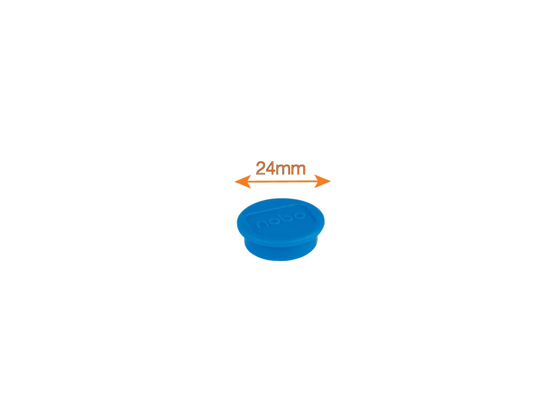 Magneet Nobo 24mm assorti 10 stuks 3
