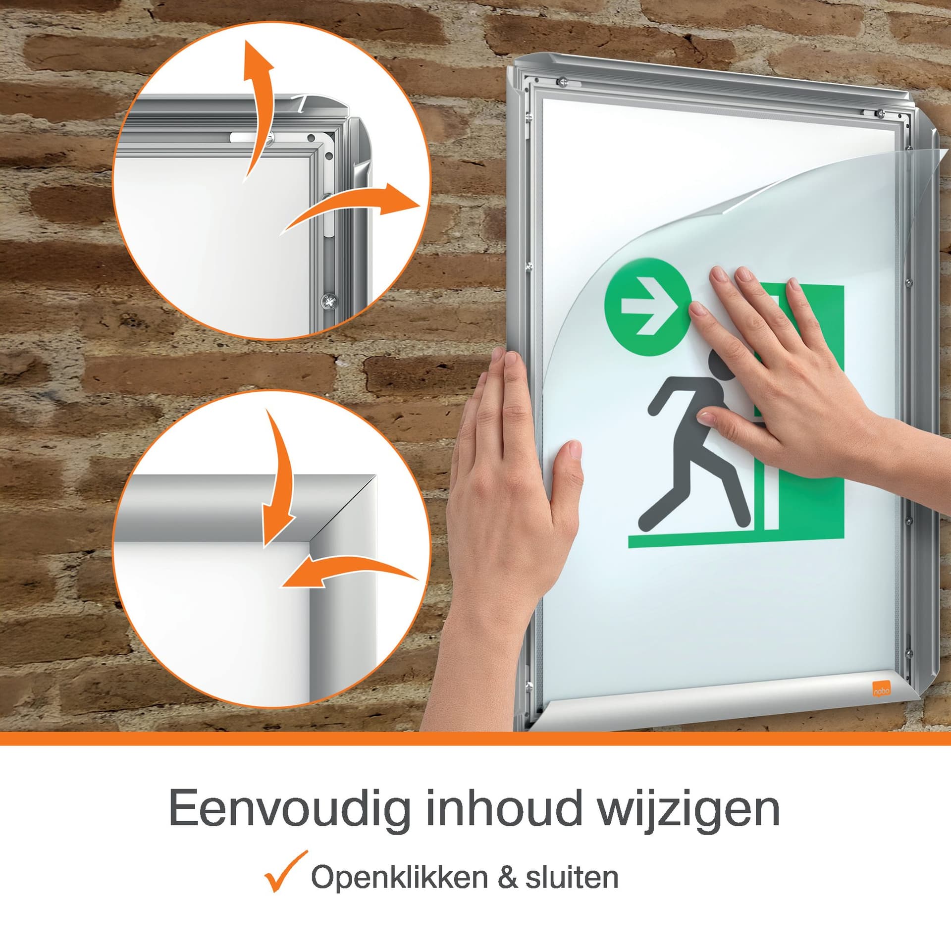 Kliklijst Nobo Impression Pro brandwerend A3 3