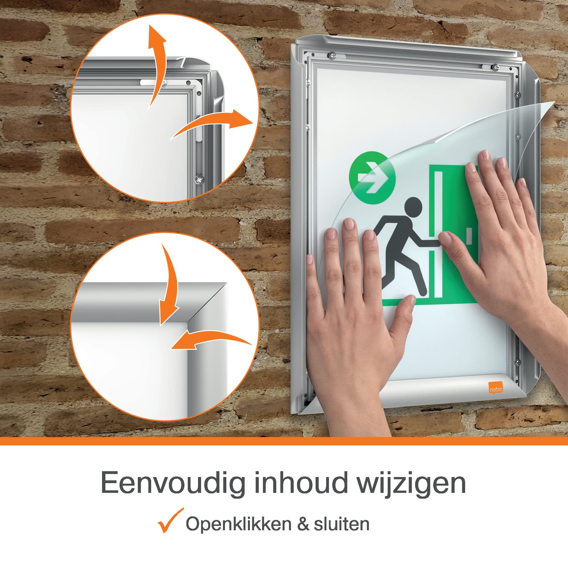 Kliklijst Nobo Impression Pro brandwerend A4 3