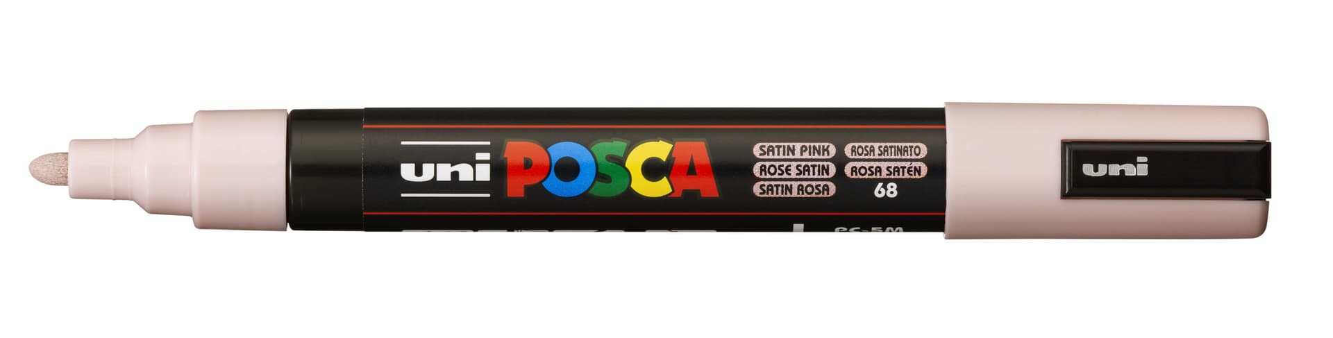 Paintmarker Uni POSCA PC5M medium satijn roze