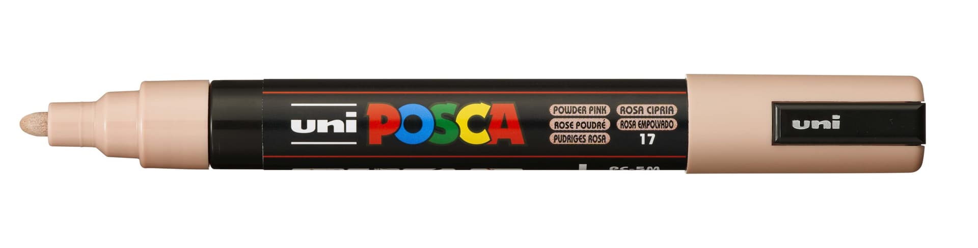 Paintmarker Uni POSCA PC5M medium poederig roze