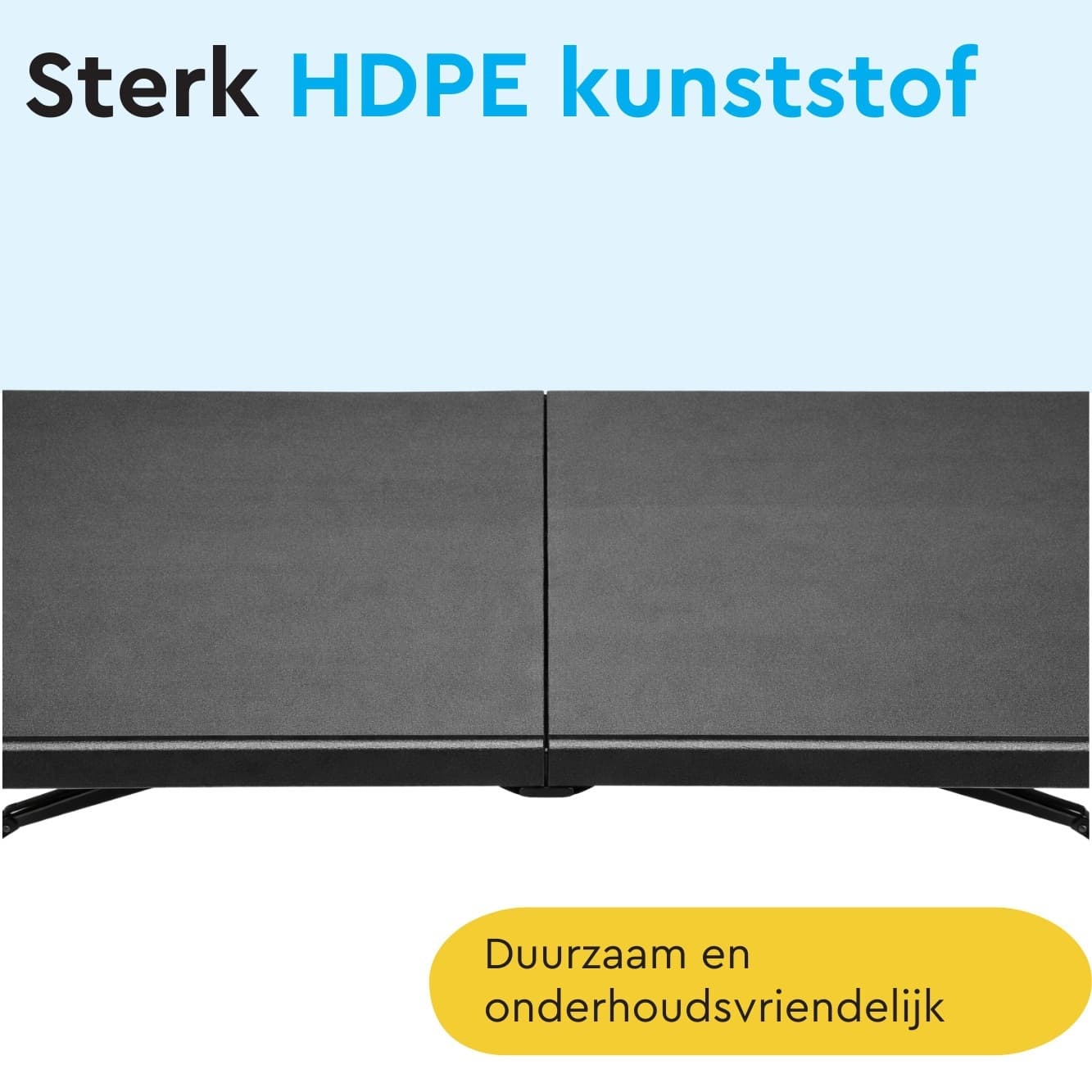 Vouwtafel BRASQ 180x70x74cm FT180 zwart 6