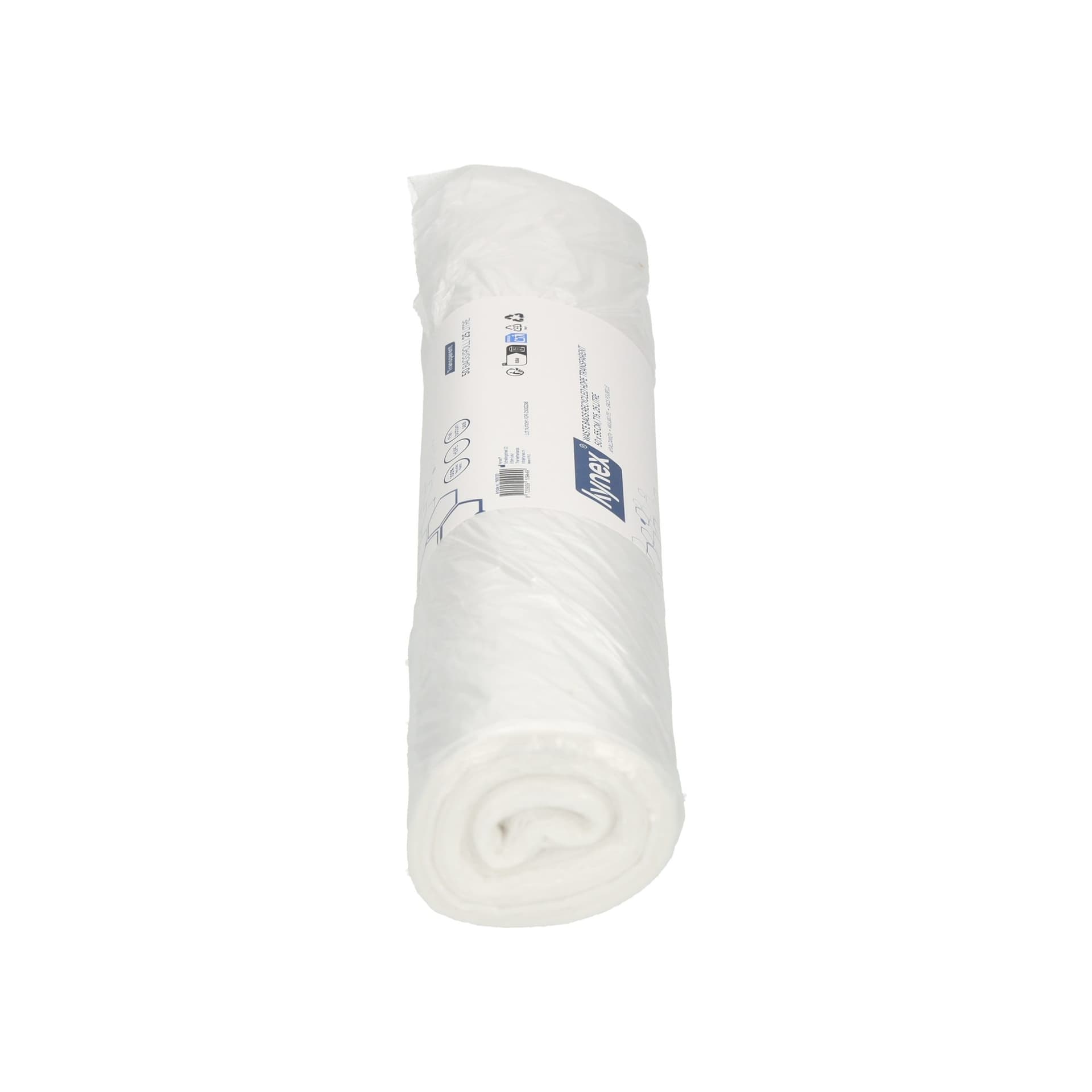 Afvalzak Hynex 50x55cm HDPE recycled T15 25L transparant rol à 50 stuks 3