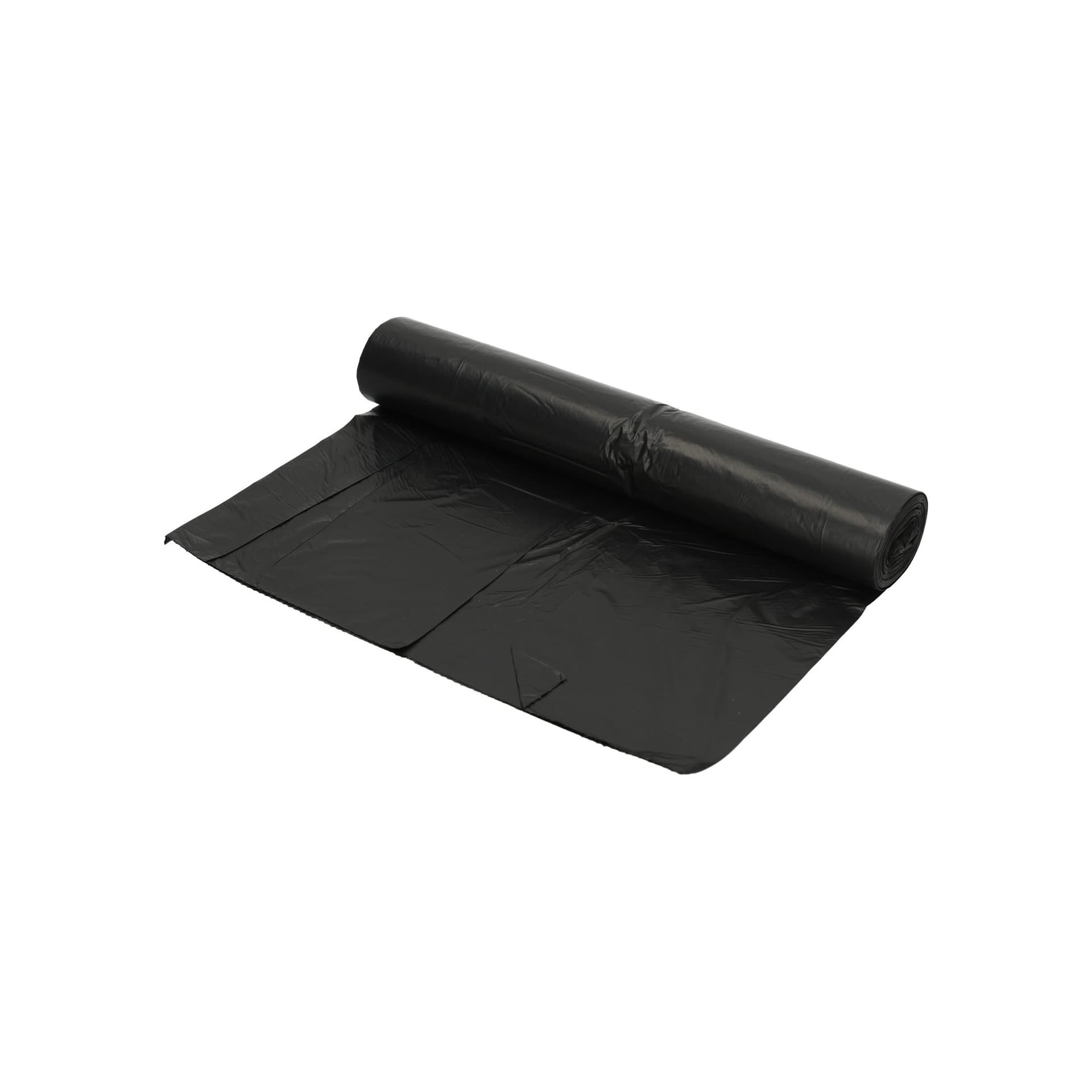 Afvalzak Hynex 60x80cm HDPE recycled T25 60L zwart rol à 25 stuks 5
