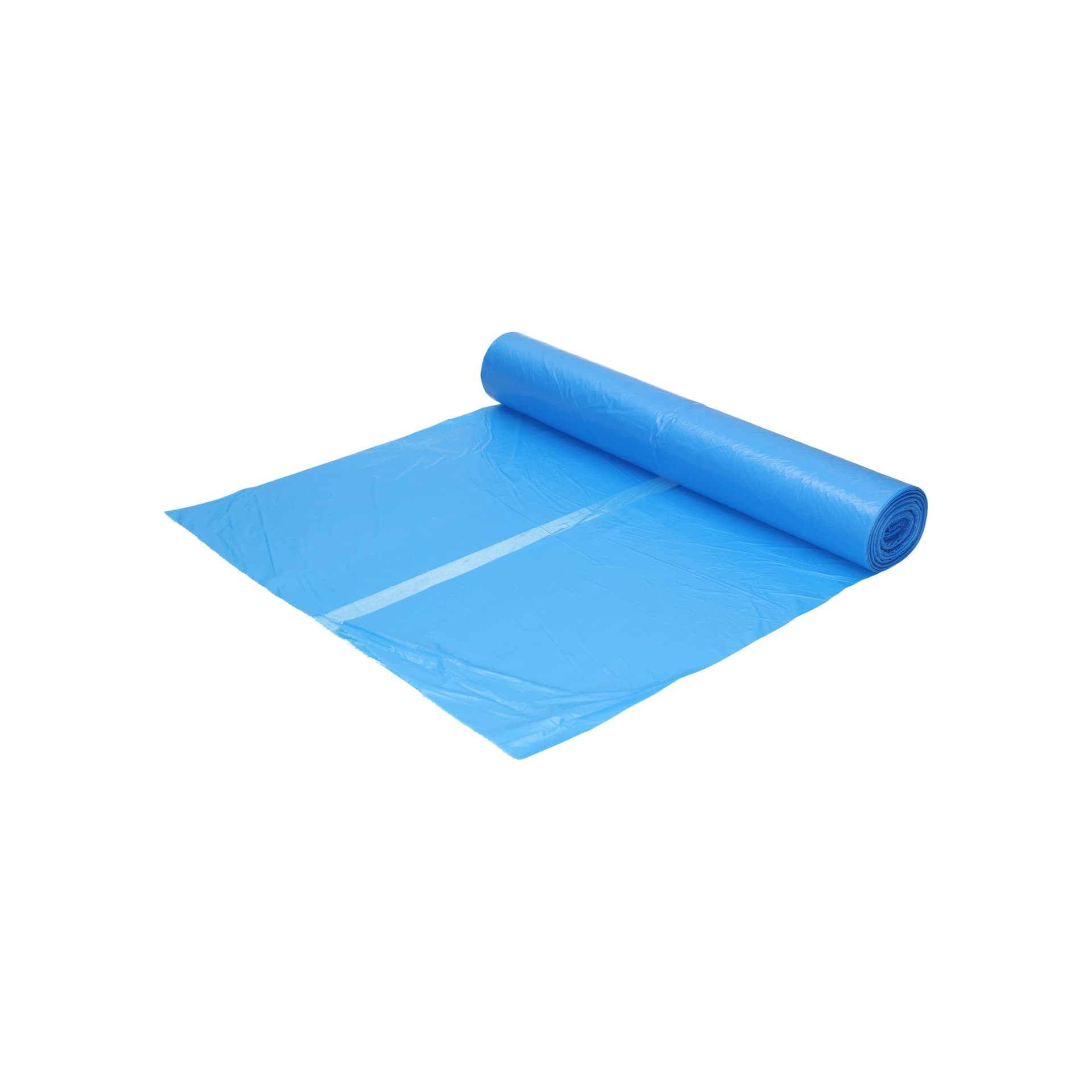 Afvalzak Hynex 70x110cm HDPE recycled T25 120L blauw rol à 25 stuks 5