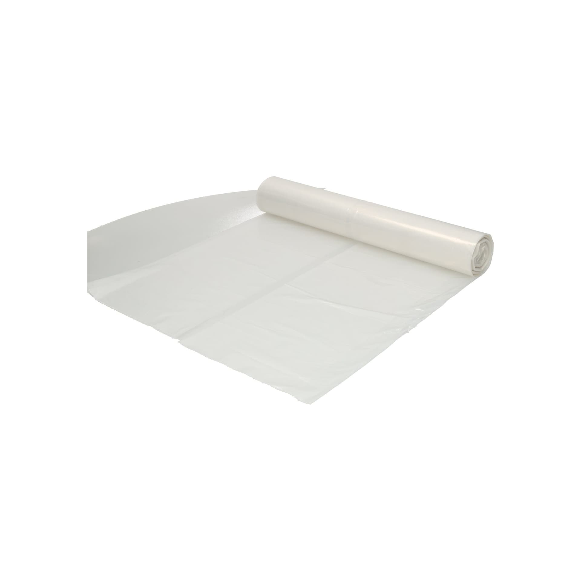 Afvalzak Hynex 70/15x200cm LDPE recycled T80 400L transparant ponsgaten rol à 5 stuks 5